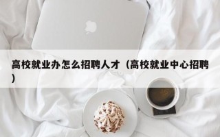 高校就业办怎么招聘人才（高校就业中心招聘）