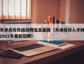 天津高校校园招聘信息最新（天津高校人才网2021年最新招聘）