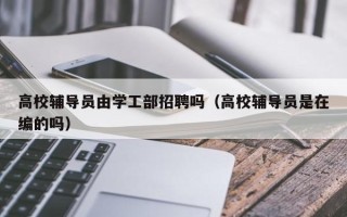 高校辅导员由学工部招聘吗（高校辅导员是在编的吗）