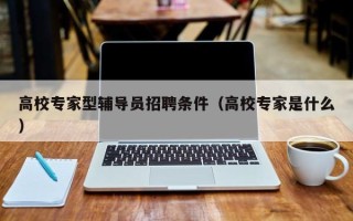 高校专家型辅导员招聘条件（高校专家是什么）