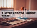 博士高校教师招聘信息查询（2020年高校博士招聘）