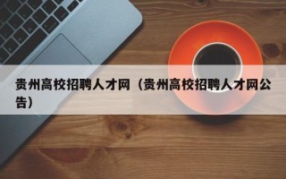 贵州高校招聘人才网（贵州高校招聘人才网公告）