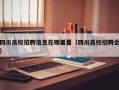 四川高校招聘信息在哪里看（四川高校招聘会）